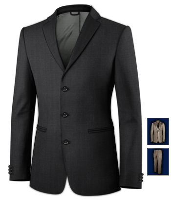 Fashion Suits   2011 on Fashion For Men 2011 With 3 Button Suit And Round Notch