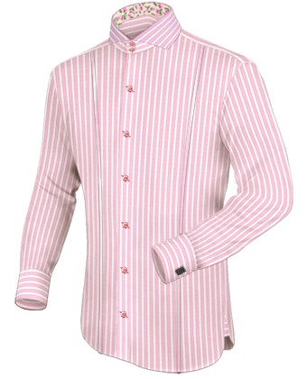 Italian Collar Dress Shirts with Cut Away 2 Button