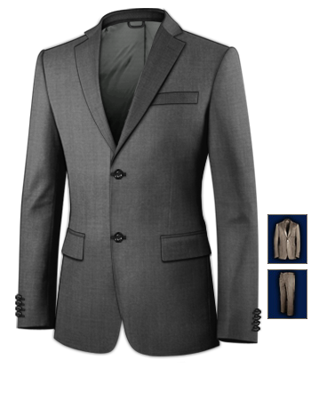 Velvet Suit Mens with 2 Buttons, Single Breasted