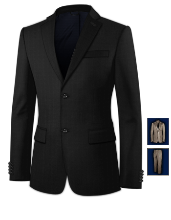 Trendy Suits For Young Men with 2 Buttons, Single Breasted