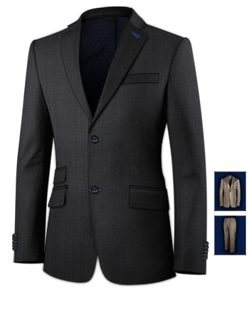 Suits For 14 Year Olds with 2 Buttons, Single Breasted