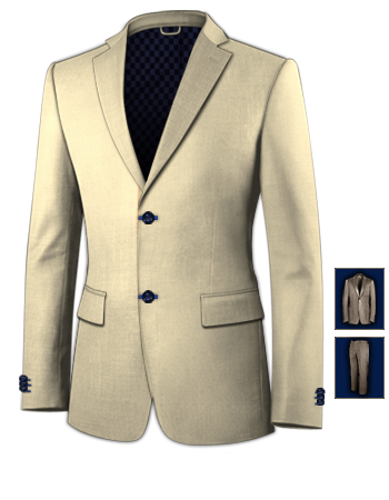 Mens Suits Nottingham with 2 Buttons, Single Breasted